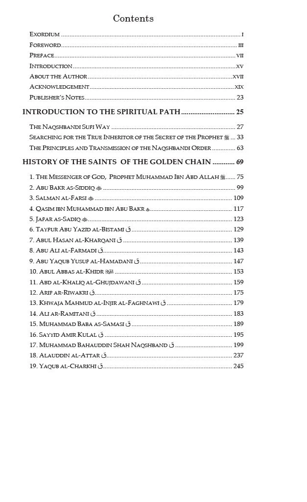 Classical Islam and the Naqshbandi Sufi Tradition