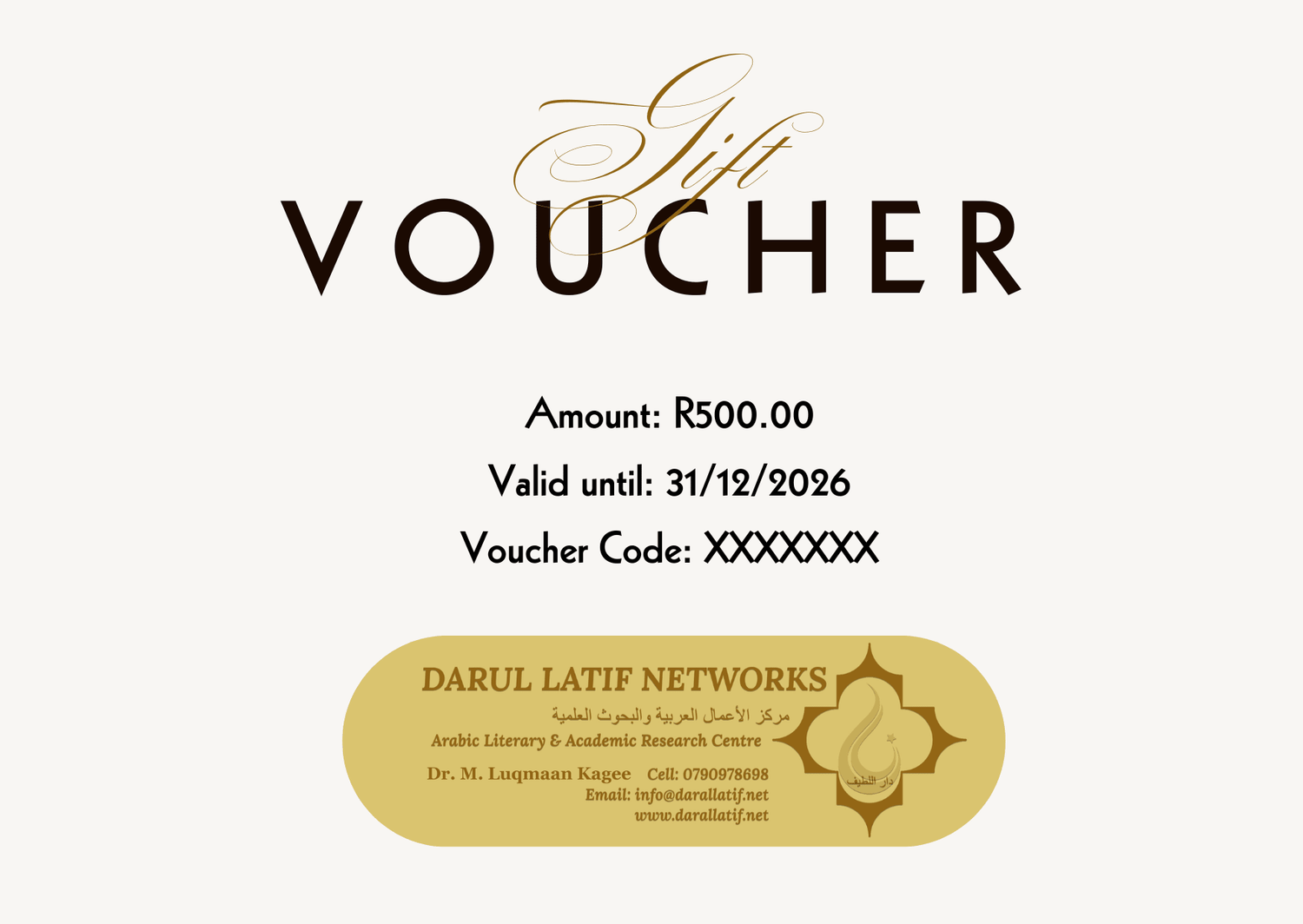 Lifestyle - Darul Latif Networks