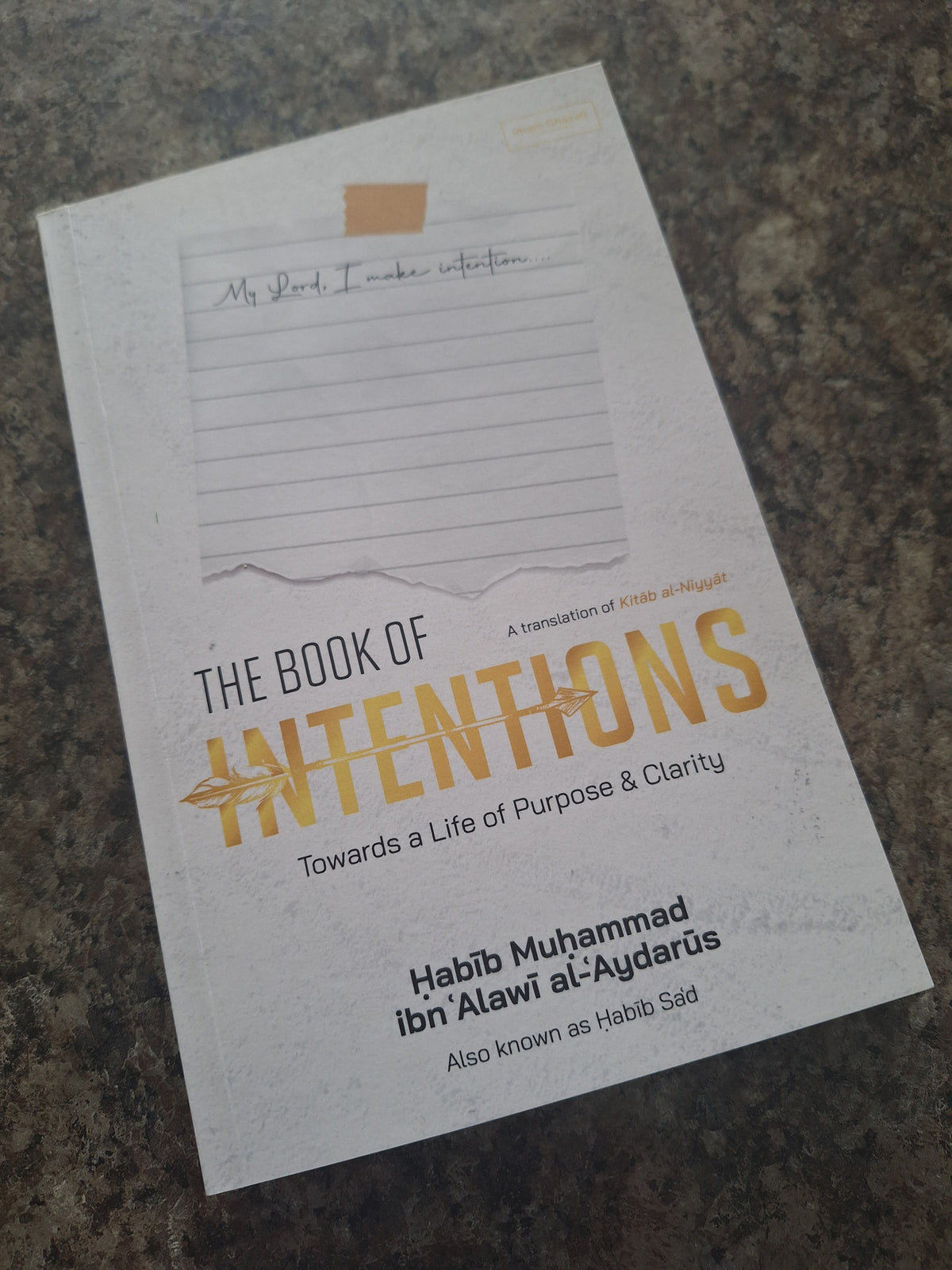 The Book of Intentions - Darul Latif Networks