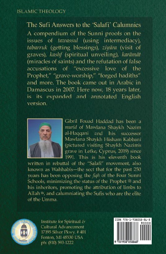 The Sufi Answers to the 'Salafi' Calumnies - Darul Latif Networks