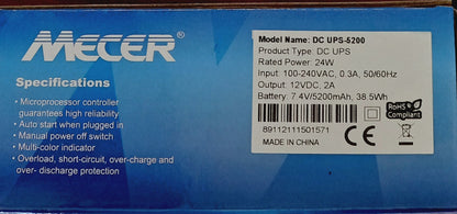 Mecer DC UPS-5200