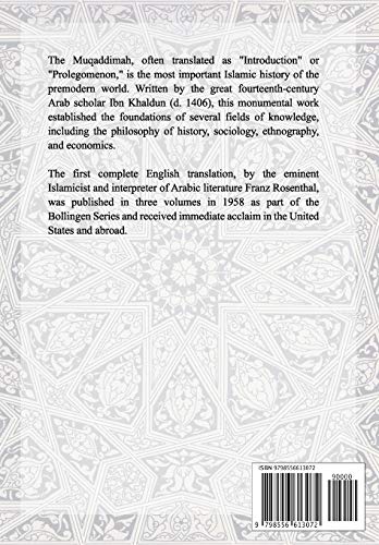 The Muqaddimah - Volume 2: An Introduction to History