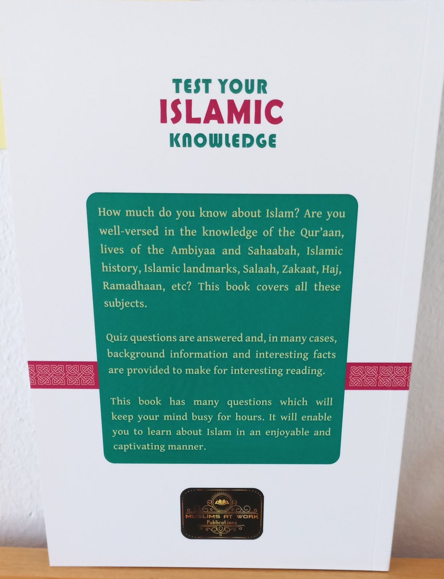 Test Your Islamic Knowledge