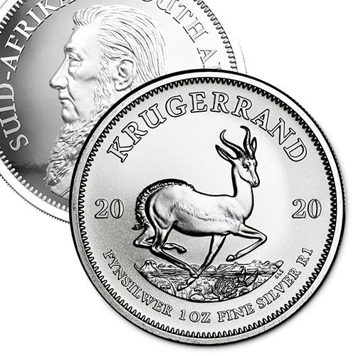 Kruger Rand Pure Silver Coin